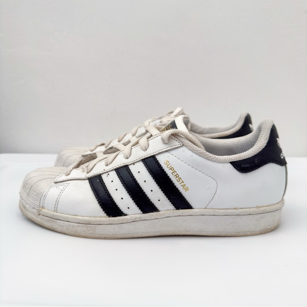 adidas Originals Superstar White and Black Sneakers